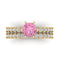 Simulated Pink Diamond