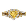 Simulated Yellow Diamond