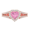 Simulated Pink Diamond