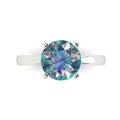 Blue Moissanite