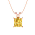 Simulated Yellow Diamond