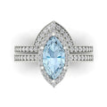 Simulated Blue Diamond