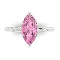 Simulated Pink Diamond