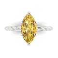 Simulated Yellow Diamond