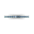 Blue Moissanite