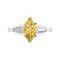 Simulated Yellow Diamond