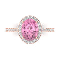 Simulated Pink Diamond