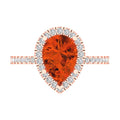 Simulated Red Diamond