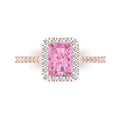 Simulated Pink Diamond