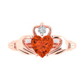 Simulated Red Diamond