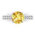 Simulated Yellow Diamond