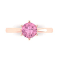 Simulated Pink Diamond