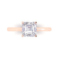 Blue Moissanite