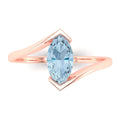 Simulated Blue Diamond
