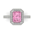 Simulated Pink Diamond