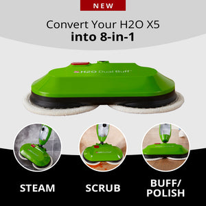 H2O X5 Dual Buff Attachment - ThaneClean - Sun Joe Gutter Cleaning Attachment