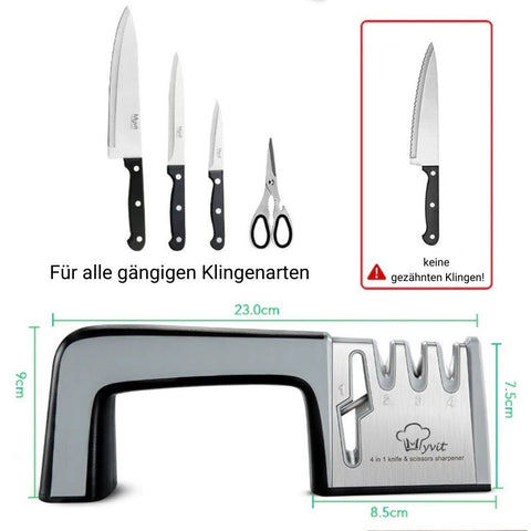 Messer richtig schärfen