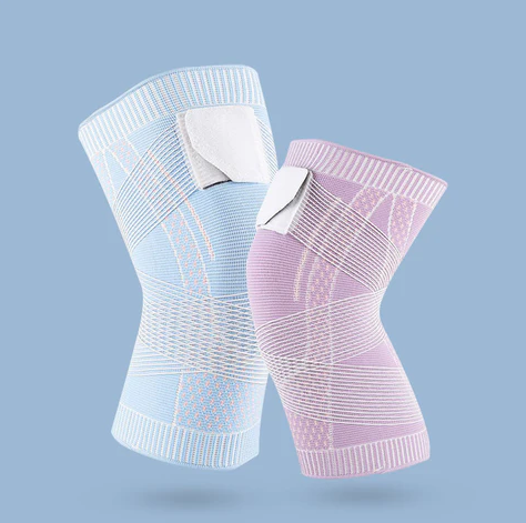 Die 360° FleX Knie Bandage ist wasserabweisend, atmungsaktiv und rutschfest.