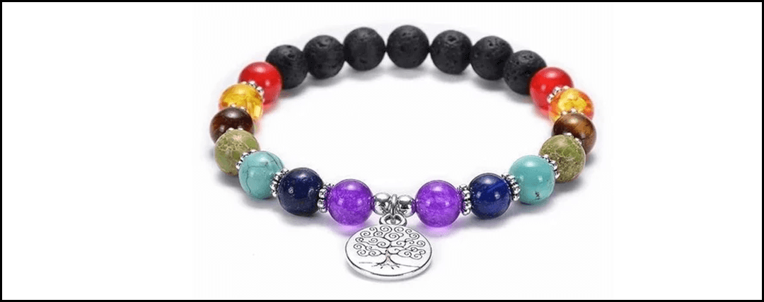 Bracelet Arbre de Vie avec les 7 chakras