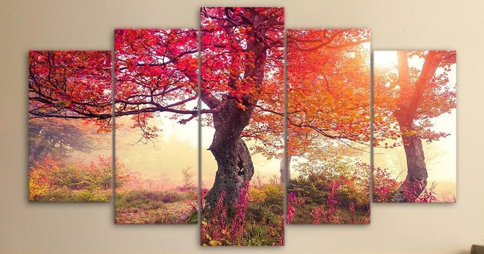 tableau arbre de vie couleur