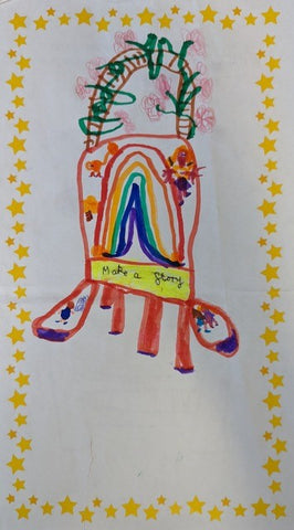 Pupils designs for fairytale chair 