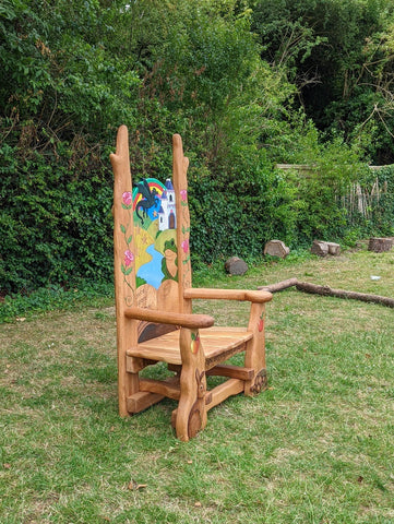Childrens fairy tale fantasy chair 