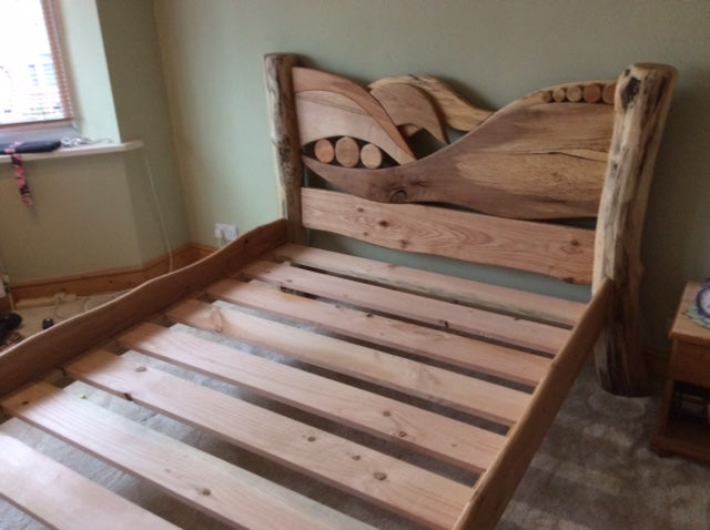 driftwood bed