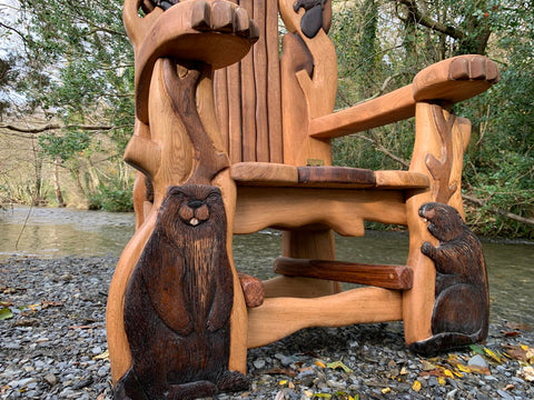 beaver story chair