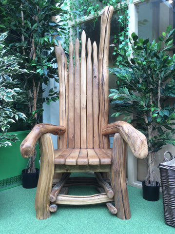 Woodland  story telling throne for school reading room