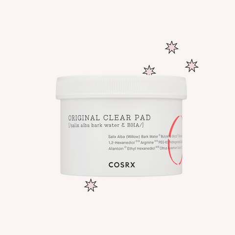 cosrx gentle clear pad