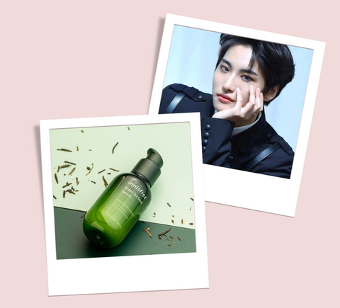 Ateez, Innis Free Green Tea Serum