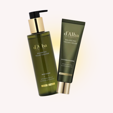 d’Alba’s Vegan Mild Skin Balancing Line