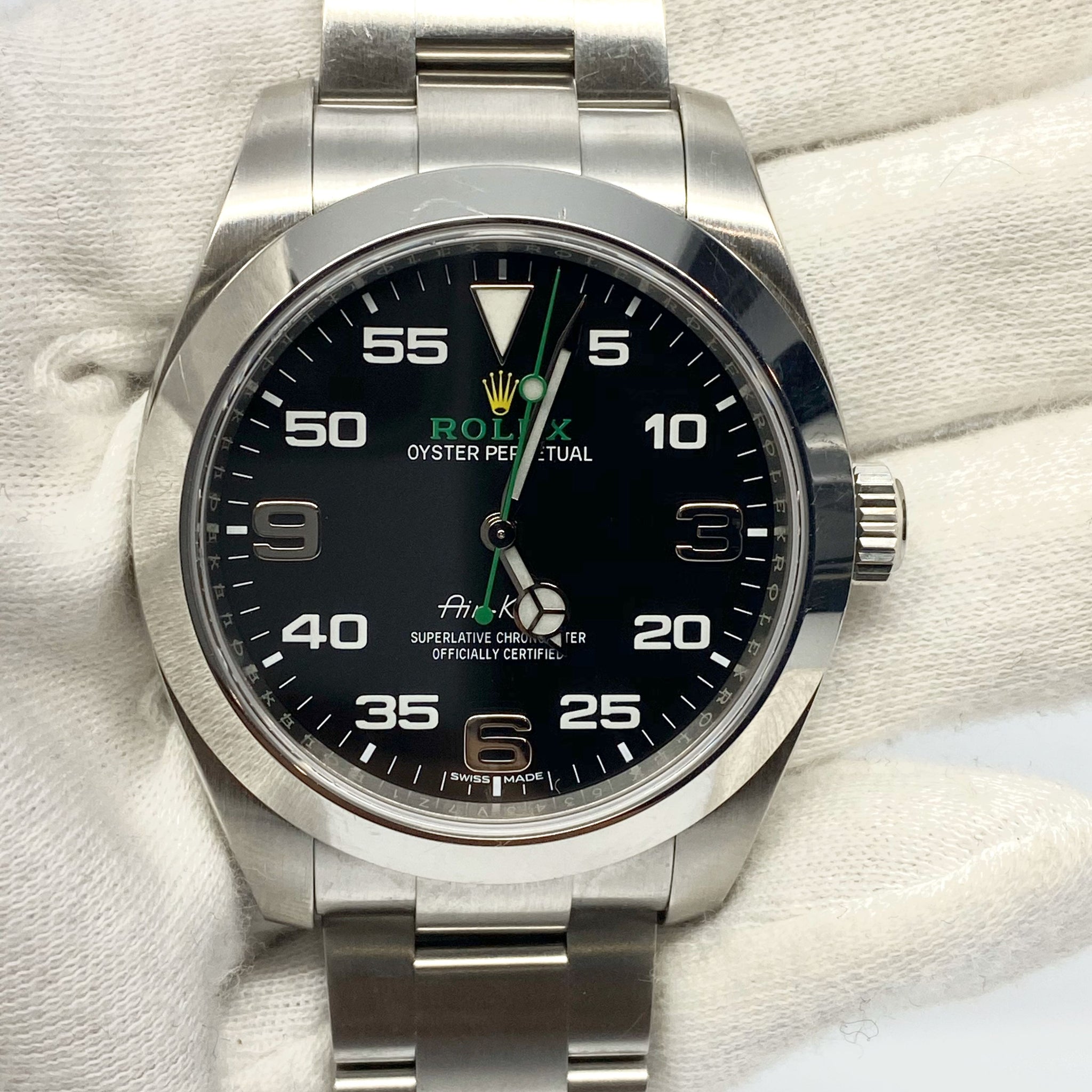 rolex air king service cost