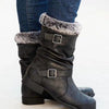 Women Plus Size Winter Flat Heel Winter Boots