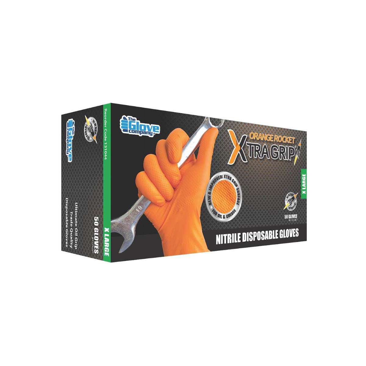 Grease Monkey® Disposable Nitrile Gloves, 100 Count - XLarge