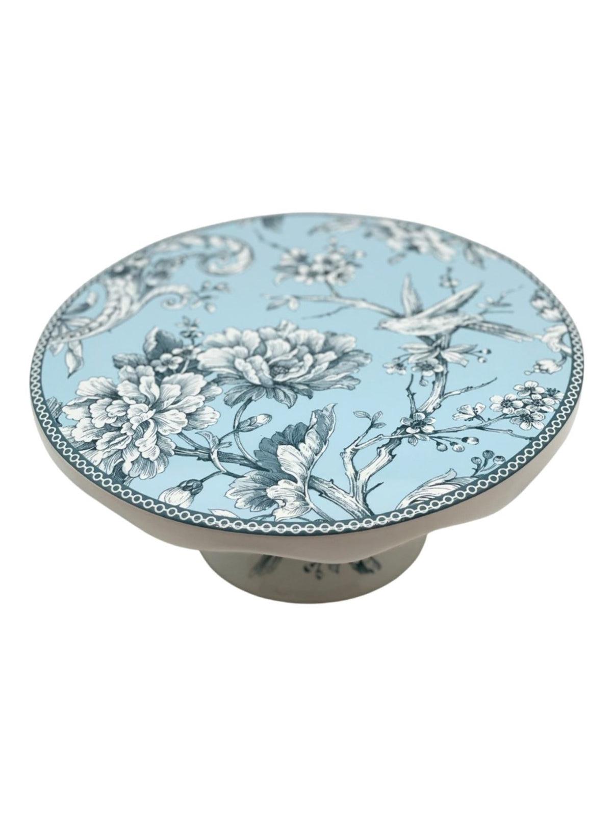 

ADELAIDE SKY BLUE Cake Stand Large Top Dia-22cm