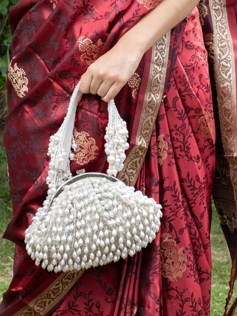 Designer potli bag, wrist bag, Bucket bag, handmade velvet handbag, zardozi  purse, beaded pouch bag,drawstring pouch bag, Indian wedding bag