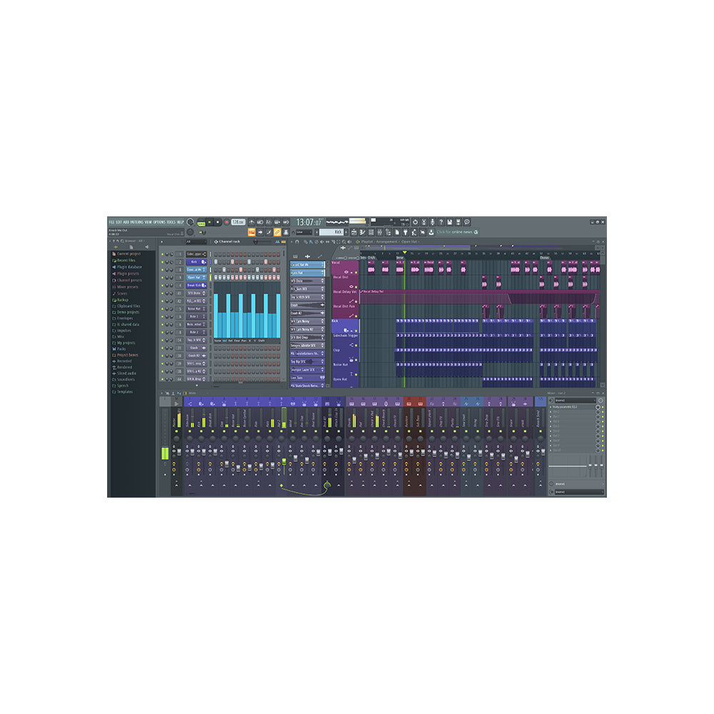 Fruity Loops FL Studio 6 - a detailed review of music-software