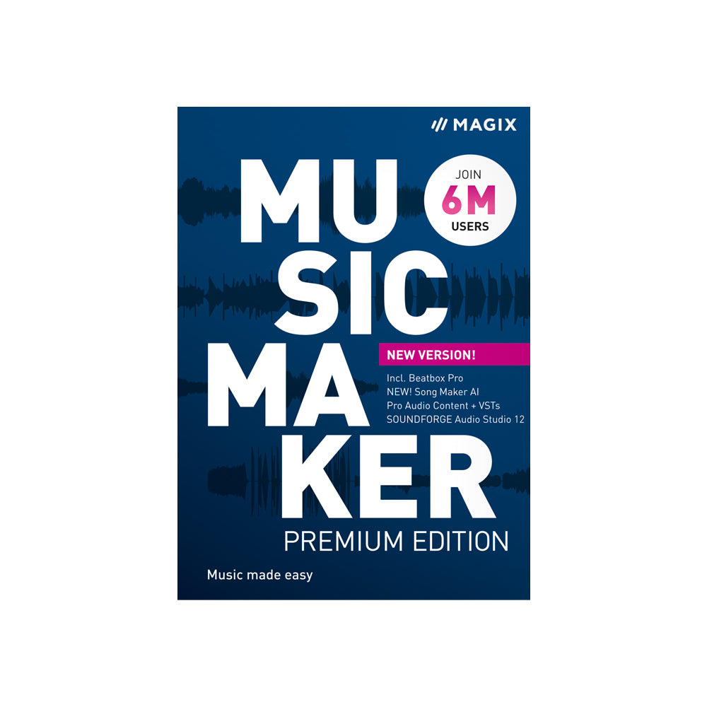 MAGIX - Music Maker 2023 Premium (WINDOWS) - Sound Sandbox