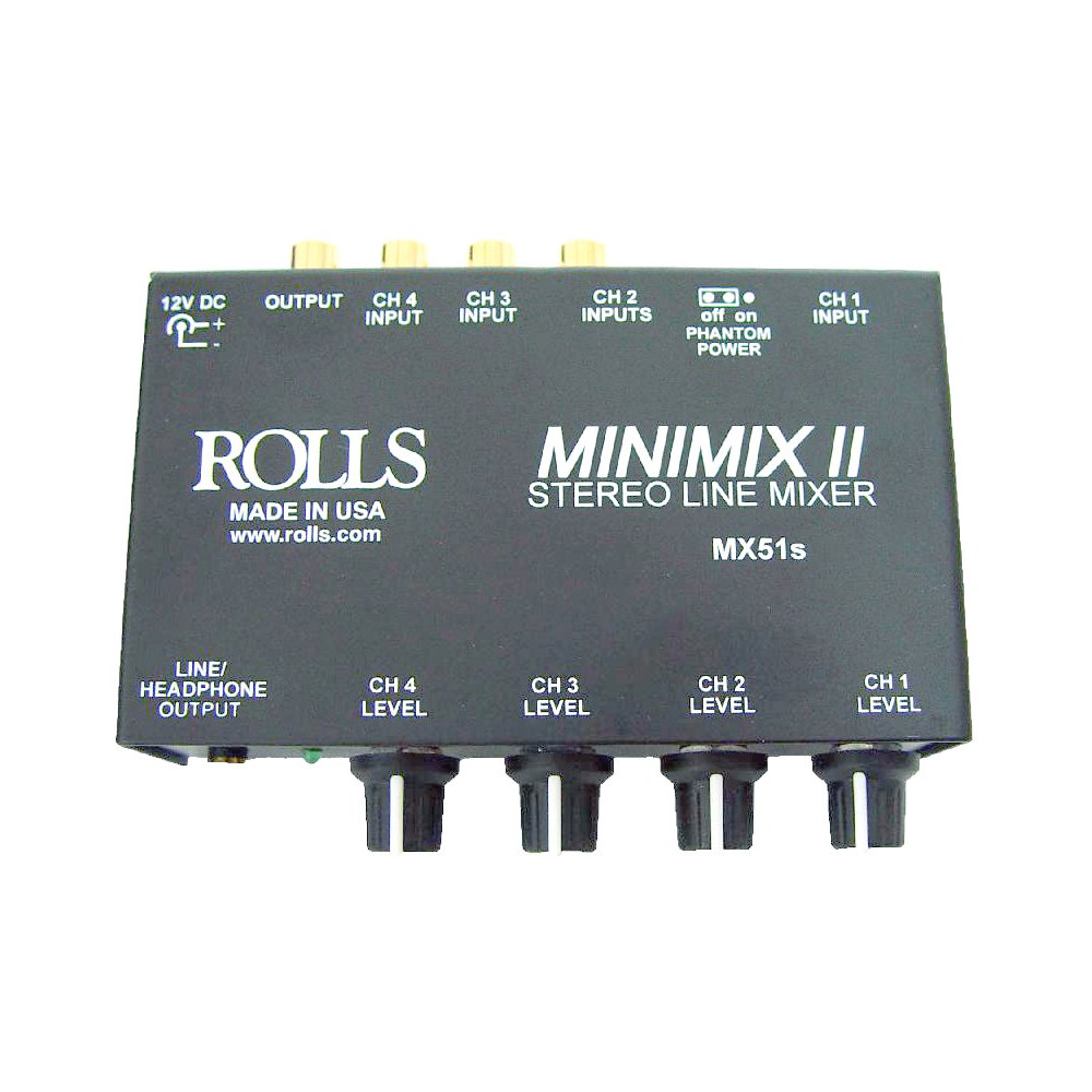 Rolls MX51S Mini Mix 2 Mixer