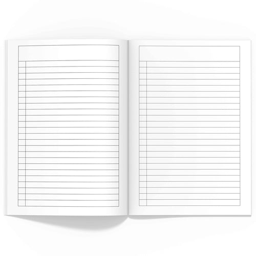 Wide Lined Travelers Notebook Insert