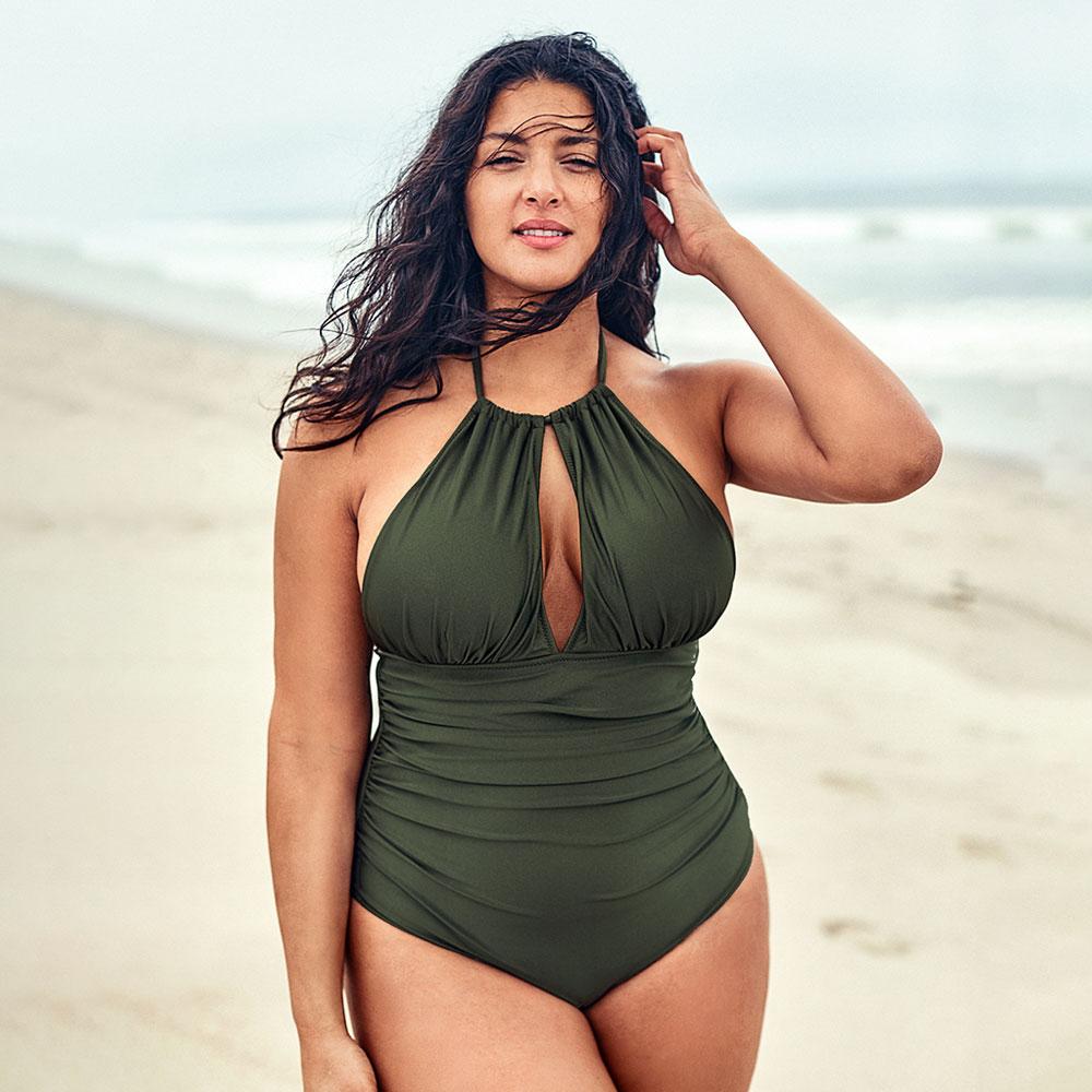 cupshe bathing suits plus size