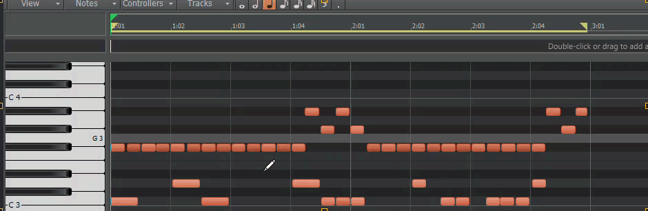 Display drum names in the 'Piano Roll' window