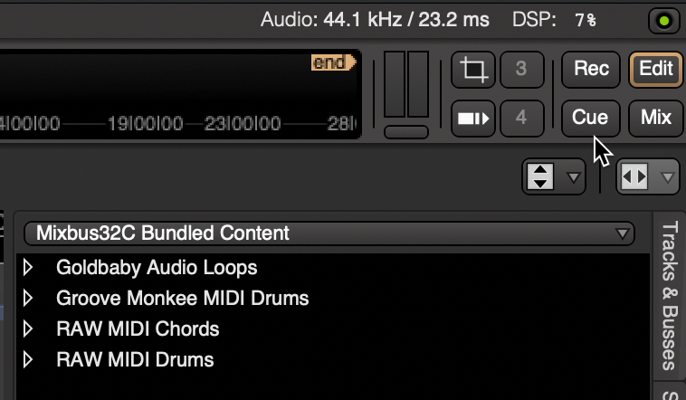 Mixbus32 bundles content