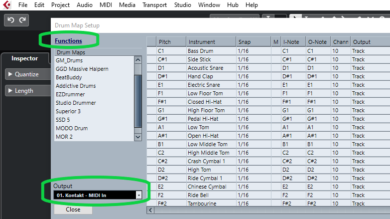 ezdrummer midi note map