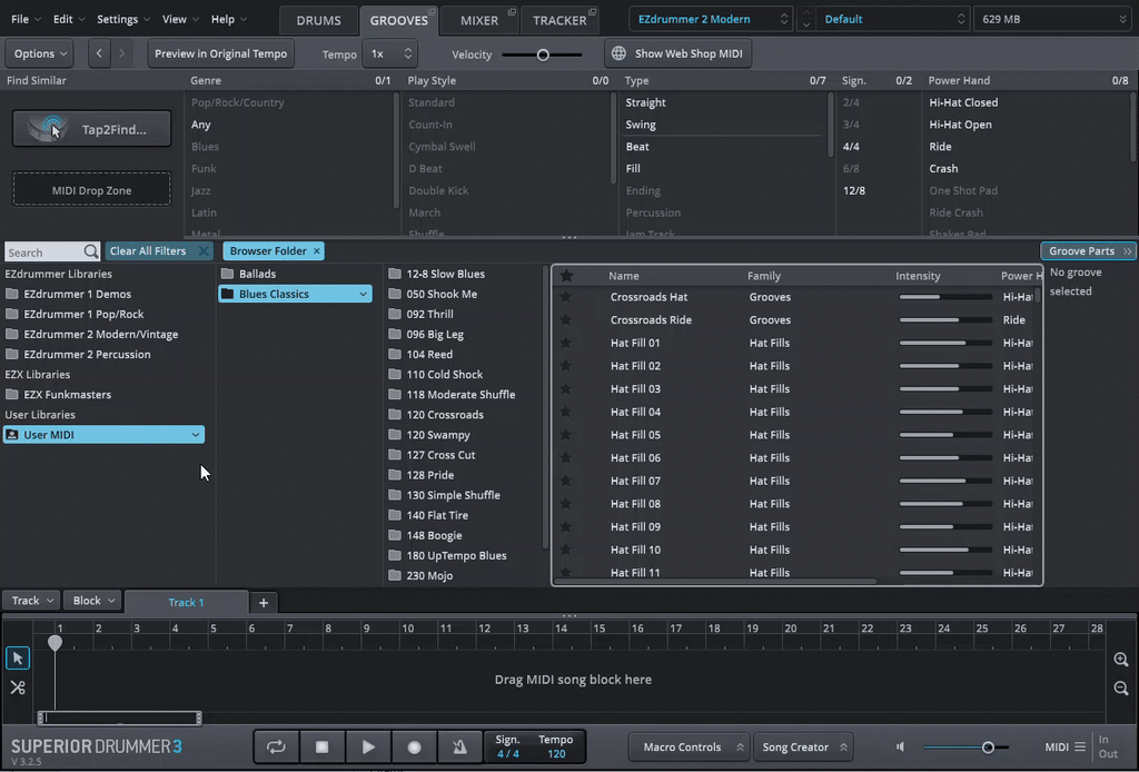 Superior 3 User MIDI folder