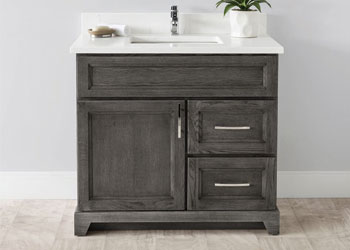 Rock Solid Stonewood Urban Oak Vanity