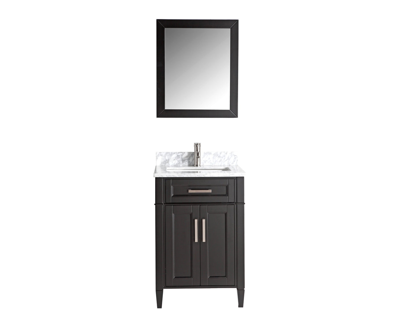 Sydney 24 Single Sink Bathroom Vanity Set With Sink And Mirror Millcreek Bath And Kitchen