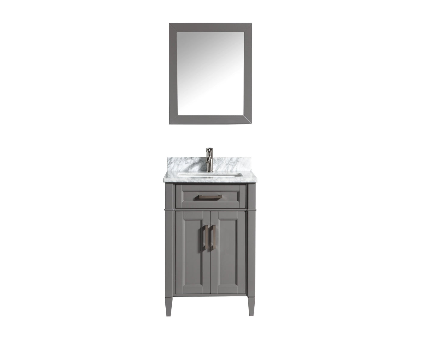 Sydney 24 Single Sink Bathroom Vanity Set With Sink And Mirror Millcreek Bath And Kitchen