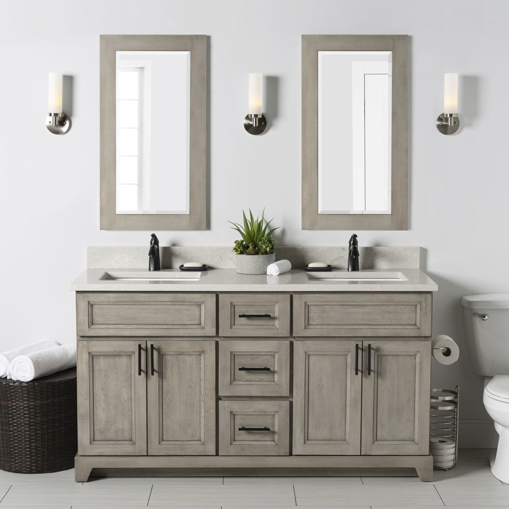 Stonewood 72 Double Bowl Vanity With Quartz Top Millcreek Bath And Kitchen